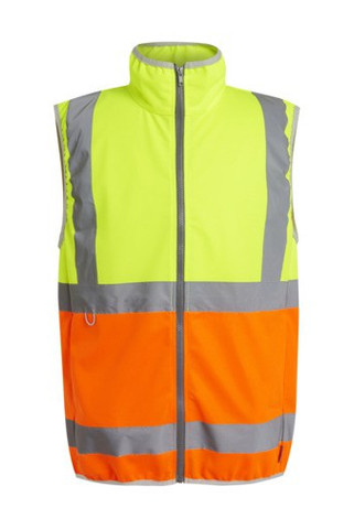 REGATTA RGS257 - HI-VIS PRO FULL ZIP GILET