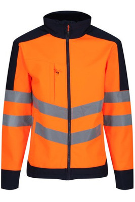 REGATTA RGA625 - HI-VIS PRO TWO TONE 3 LAYER SOFTSHELL
