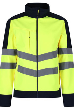 REGATTA RGA625 - HI-VIS PRO TWO TONE 3 LAYER SOFTSHELL