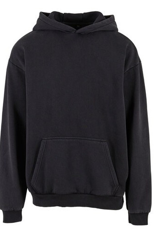 BUILD YOUR BRAND BY294 - Stonewash schwerer Kapuzenpulli