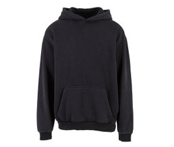 BUILD YOUR BRAND BY294 - Stonewash schwerer Kapuzenpulli
