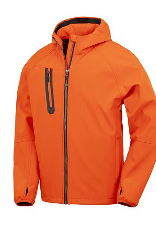 Result RS909X - 3-LAGER ÅTERVUNNEN TRYCKBAR VARDAGLIG HUVTRÖJA SOFTSHELL
