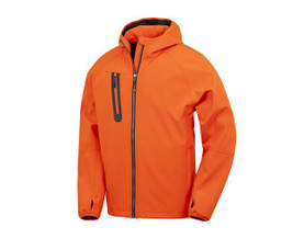 RESULT RS909X - 3-LAYER RECYCLED PRINTABLE CASUAL HOODED  SOFTSHELL