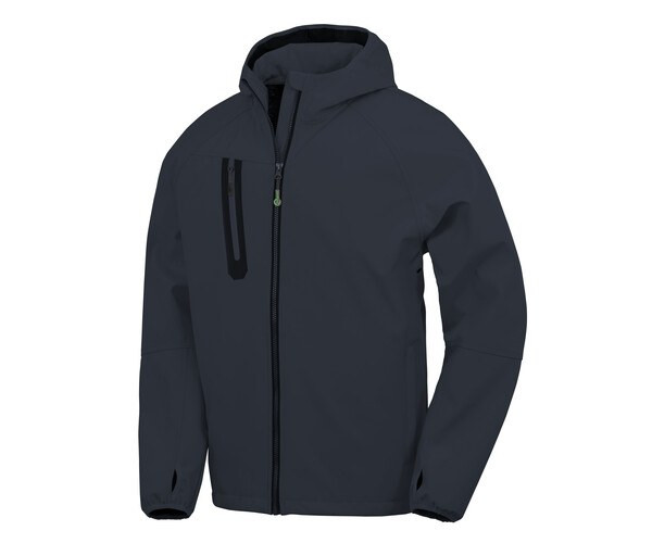 RESULT RS909X - 3-LAYER RECYCLED PRINTABLE CASUAL HOODED  SOFTSHELL