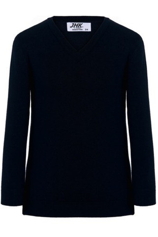 JHK JK161K - V-kaula-aukkoinen jumperi