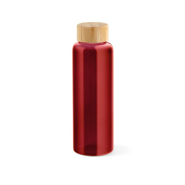 Aodaci ABT024 - Indus Bottle Borosilicate Glass and Bamboo lid 510 ml. Leakproof