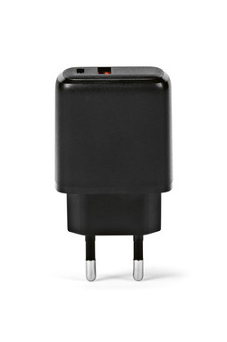Aodaci ACB002 - Franklin Wall Charger rABS 20W. USB-C and USB-A Fast charging