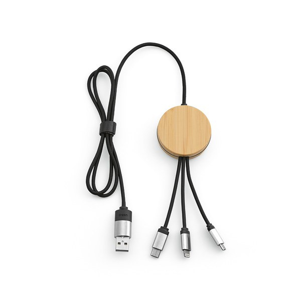 Aodaci ACB004 - Feynman Ladekabel rPET 3 in 1