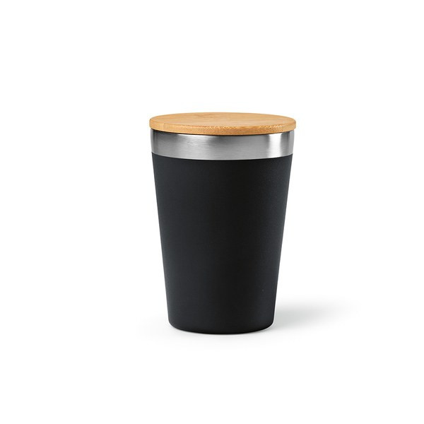 Aodaci ACP007 - Don Travel Cup rSS and Bamboo lid 400ml. Double wall