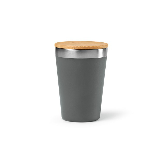 Aodaci ACP007 - Don Travel Cup rSS and Bamboo lid 400ml. Double wall