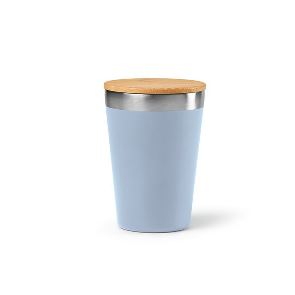 Aodaci ACP007 - Don Travel Cup rSS and Bamboo lid 400ml. Double wall