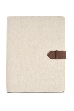 Aodaci AFD003 - Cartella A4 Eliot in rCotton. 64 fogli FSC e chiusura rPU