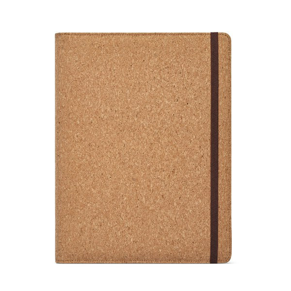 Aodaci AFD007 - Kafka A4 Folder Cork. 64 FSC sheet notepad and elastic closure