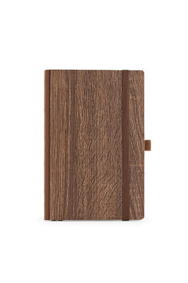 Aodaci ANT009 - Steinbeck A5 Notebook Woodgrain cover. 70gsm FSC 196 pages