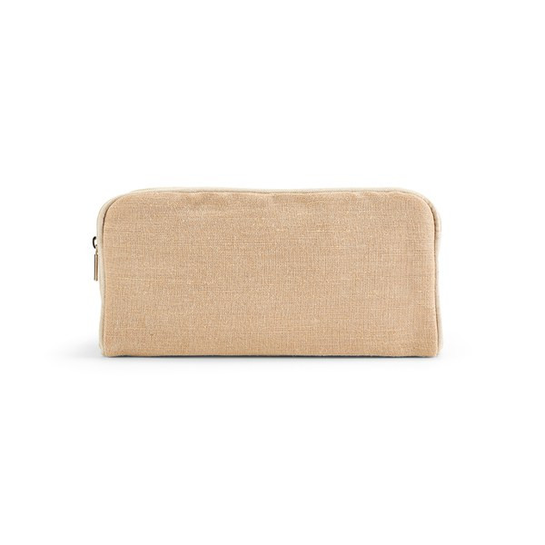 Aodaci ATB005 - Rio Toiletry Bag 260 gsm Jute with zipper