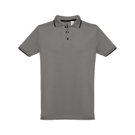 hi!dea 30137 - Zweifarbiges Baumwoll-Poloshirt für Herren