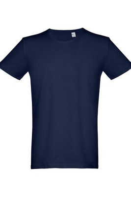 Heren-T-shirt met korte mouwen in gekamd katoen - Egotier 30186