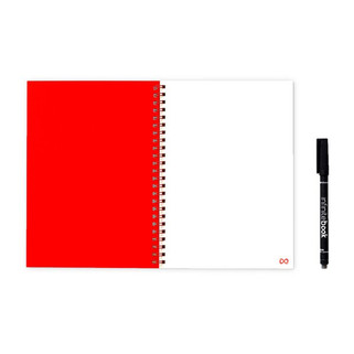 InfiniteBook 33200 - A5 Infinitebook with flexible cover and 15 plain whiteboard pages
