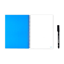 InfiniteBook 33200 - A5 Infinitebook with flexible cover and 15 plain whiteboard pages