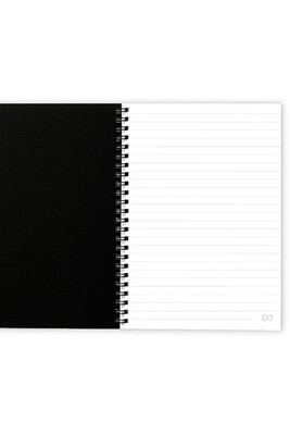 InfiniteBook 33201 - A5 Infinitebook with flexible cover and 15 lined whiteboard pages