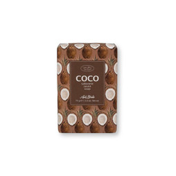 Ach. Brito® 35604 - Sabonetes com base em sabão vegetal e enriquecido com óleo de coco (75 g)