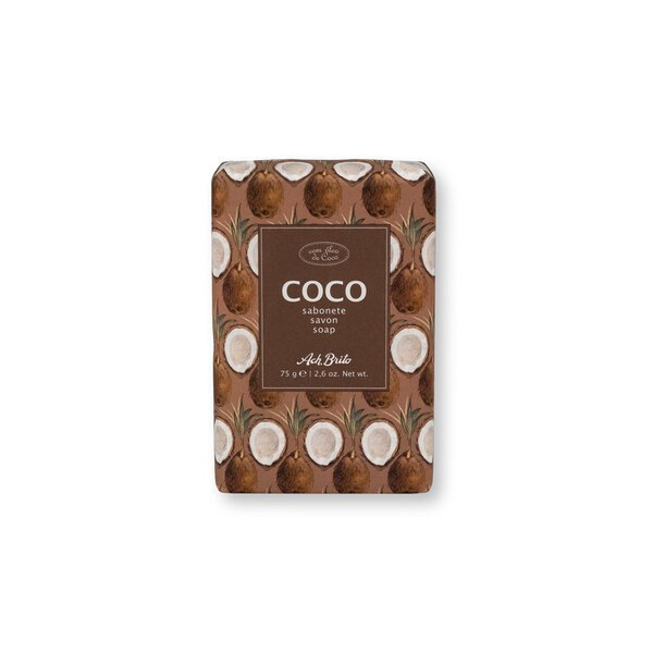 Ach. Brito® 35604 - Soaps based on vegetable soap and enriched with coconut oil (75 g)