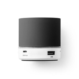 hi!dea 97253 - Tragbarer Lautsprecher ABS mit Mikrofon