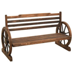 vidaXL 313891 - Banc de jardin 112 cm bois de sapin massif