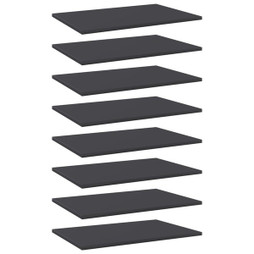 vidaXL 805255 - Panneaux de bibliothèque 8 pcs 60x40x1,5 cm Aggloméré