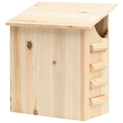 vidaXL 314820 - Maison pou chauve-souris Bois de sapin massif 30x20x38 cm