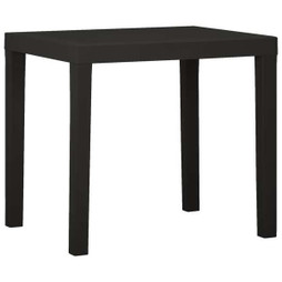 vidaXL 315845 - Table de jardin 79x65x72 cm Plastique