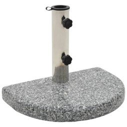 vidaXL 45069 - Socle de parasol Granite courbe 10 kg