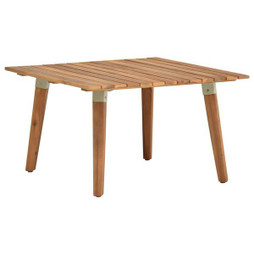 vidaXL 46468 - Table basse de jardin 60x60x36 cm Bois solide dacacia