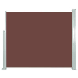 vidaXL 45364 - Auvent latéral rétractable 120 x 300 cm Marron