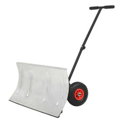 vidaXL 142915 - Chasse-neige manuel avec roues 100 x 44 cm