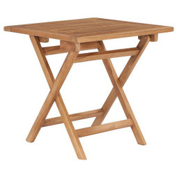 vidaXL 48977 - Table pliable de jardin 45x45x45 cm Bois de teck solide