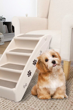 vidaXL 170984 - Escaliers pliables pour chiens 62x40x49,5 cm