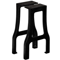 vidaXL 245422 - Pied de banc 2 pcs Cadre en A Fonte