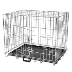 vidaXL 170216 - Cage métallique et pliable pour chiens M