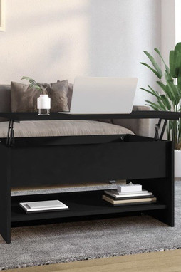 vidaXL 809657 - Table basse 80x50x40 cm Bois dingénierie
