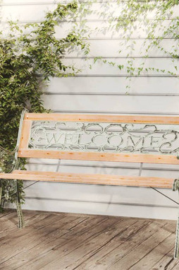 vidaXL 317118 - Banc de jardin 122 cm Bois de sapin massif