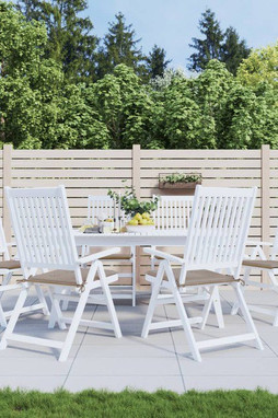 vidaXL 314055 - Coussins de chaise de jardin 6 pcs taupe 50x50x3cm tissu oxford