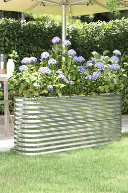 vidaXL 318897 - Lit surélevé de jardin Acier enduit de poudre é