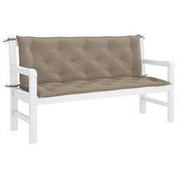 vidaXL 315024 - Garden Bench Cushion 150x(50+50)x7cm Oxford Fabric