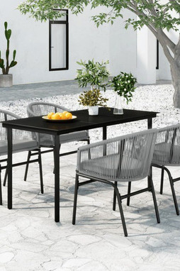 vidaXL 3099235 - Ensemble à manger de jardin 5 pcs