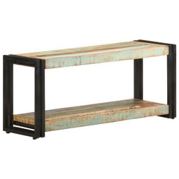 vidaXL 321979 - Meuble TV 90x30x40 cm Bois de récupération massif