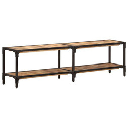 vidaXL 338474 - Meuble TV 150x30x41 cm bois massif de manguier
