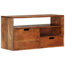 vidaXL 340302 - Meuble TV 80x30x42 cm Bois dacacia massif