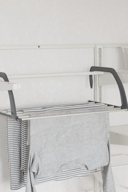 vidaXL 154607 - Séchoirs à linge 2 pcs 53x33x18 cm aluminium