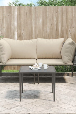 vidaXL 364127 - Salon de jardin 3 pcs avec coussins Résine tressée